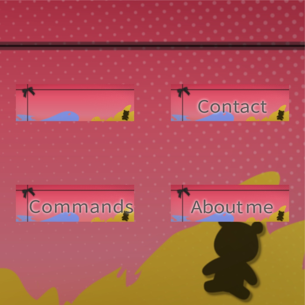 【TwitchPanel】-リボン- ツイッチパネル【配信】