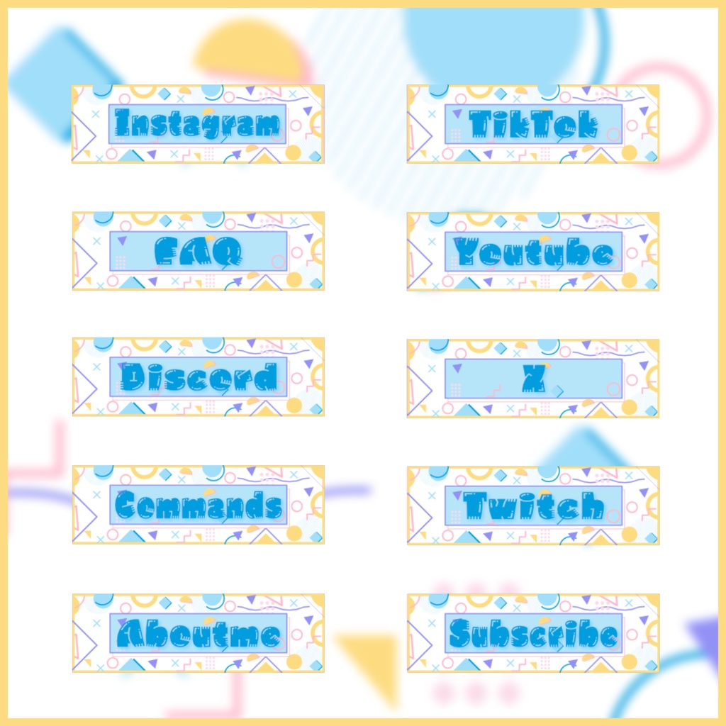 【TwitchPanel】POPin