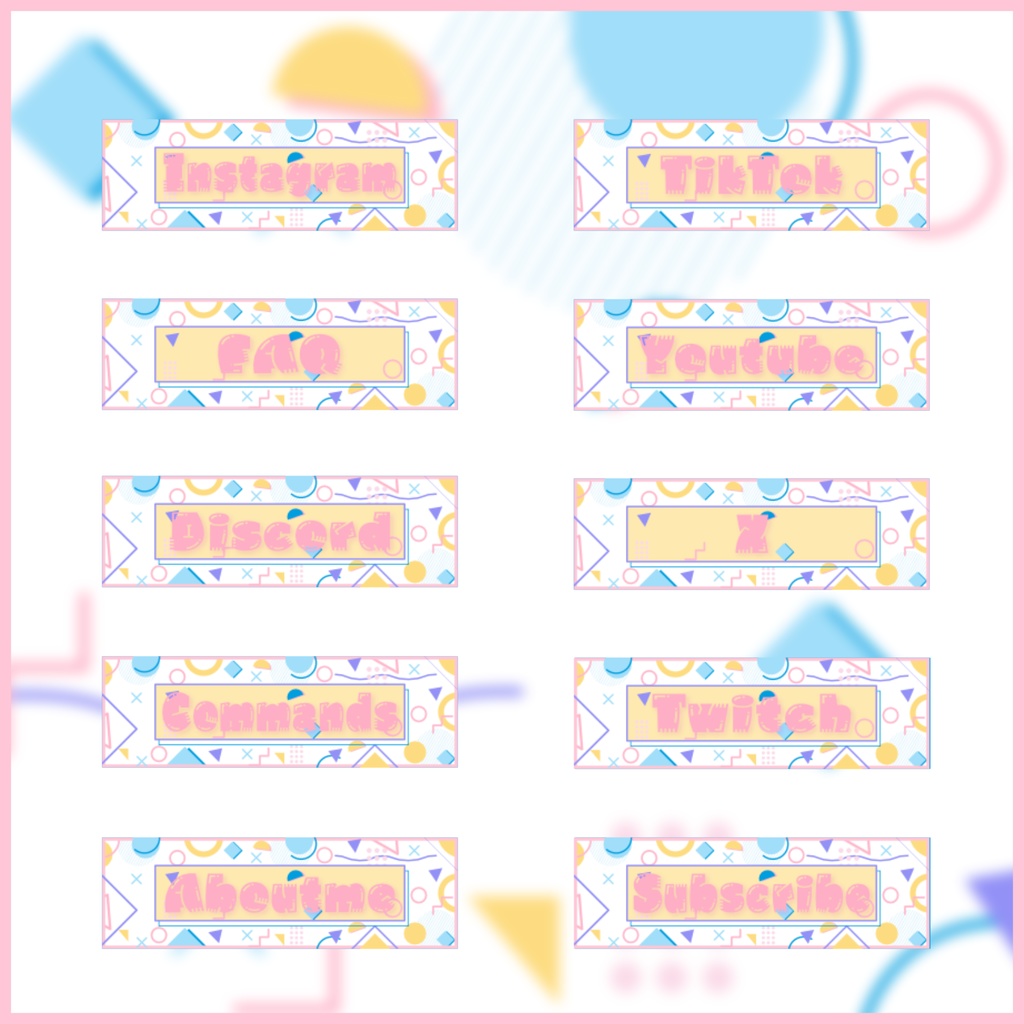 【TwitchPanel】POPin