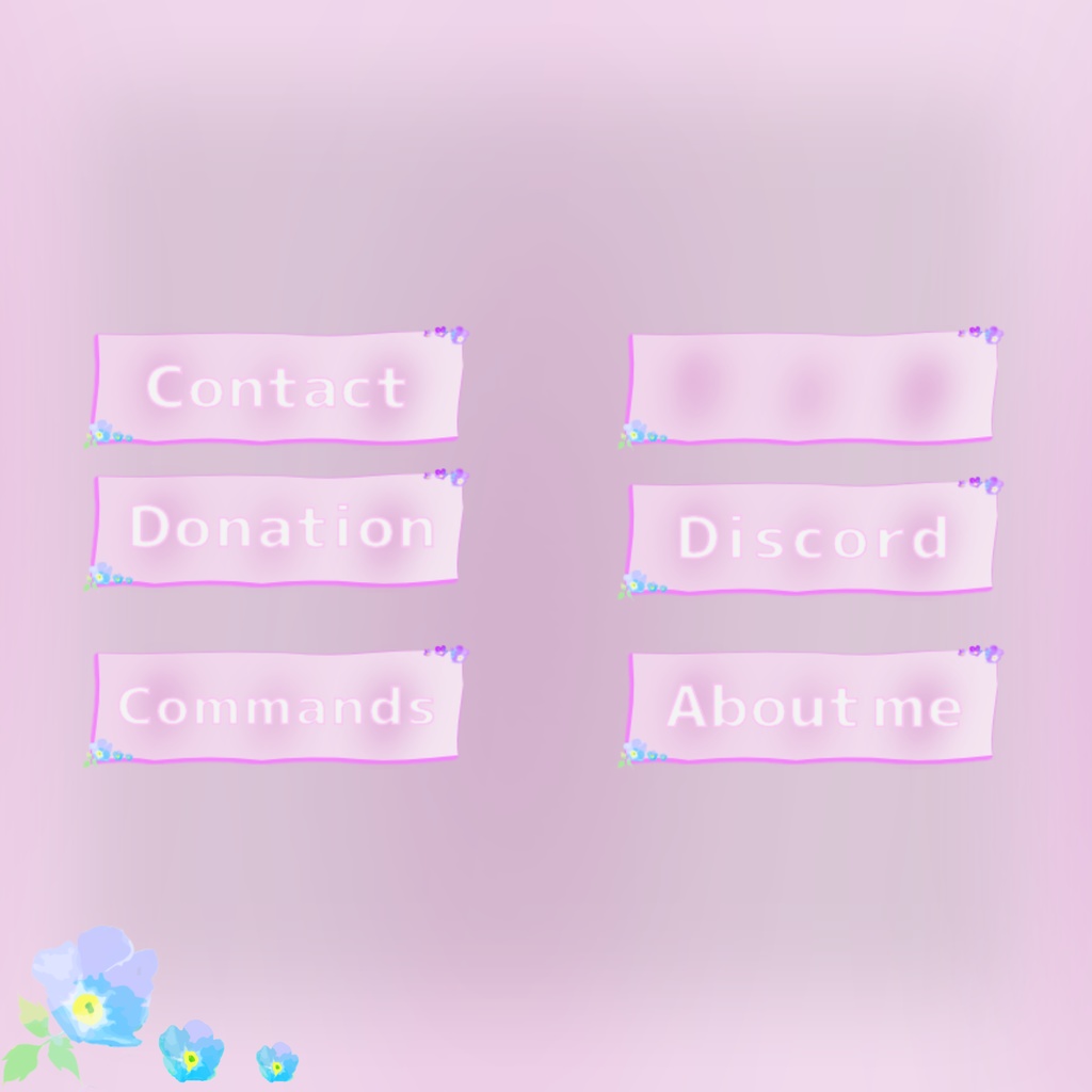 【TwitchPanel】-Fower- ツイッチパネル【配信】