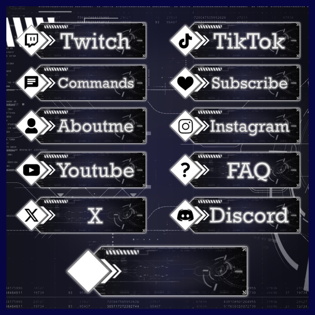 【Twitch Panel】OP【配信素材】