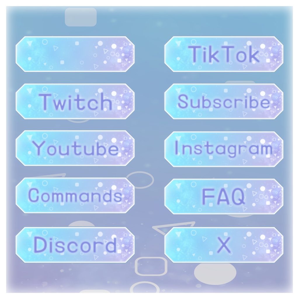 【Twitch Panel】Oasis【配信】