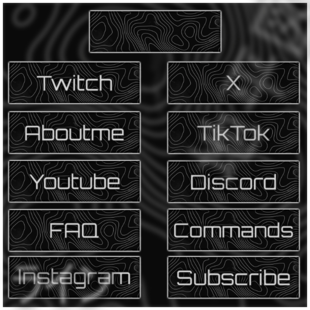 【Twitch Panel】contour line【配信】