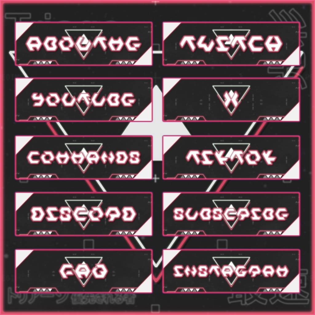 【Twitch Panel】Triage 5色展開!【配信】