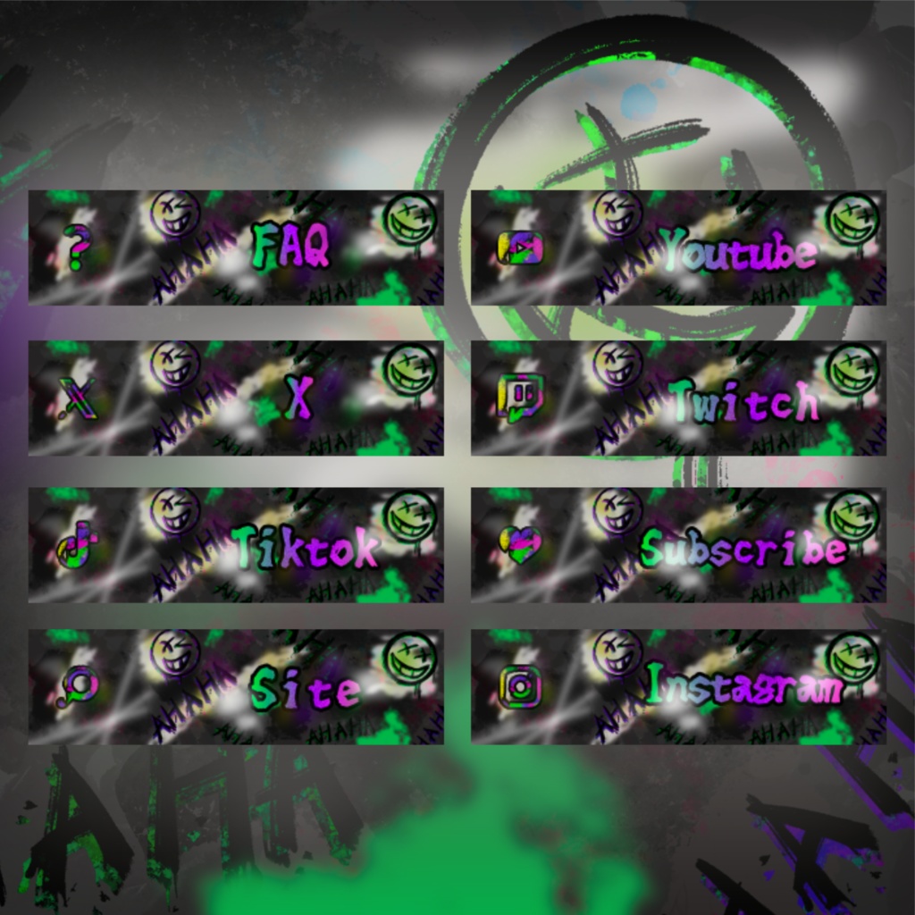 【Twitch Panel】Graffiti【配信】