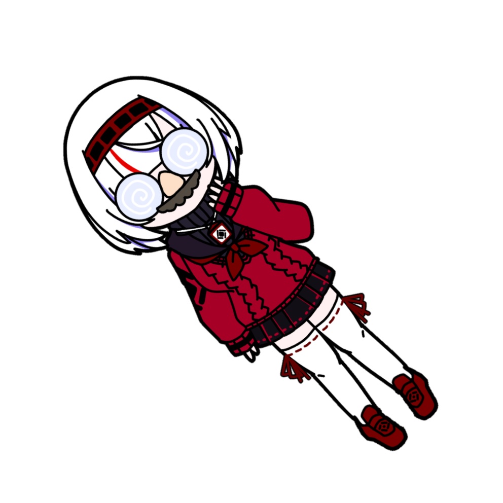 首塚ツバキアクリルキーホルダー