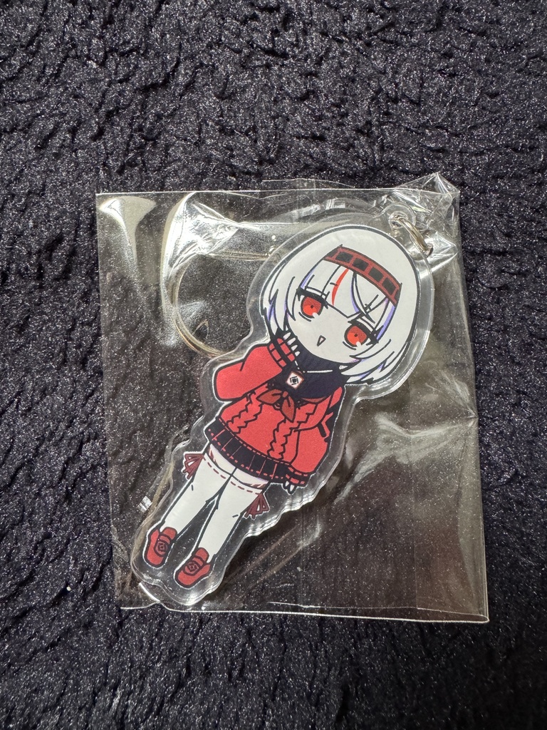 首塚ツバキアクリルキーホルダー