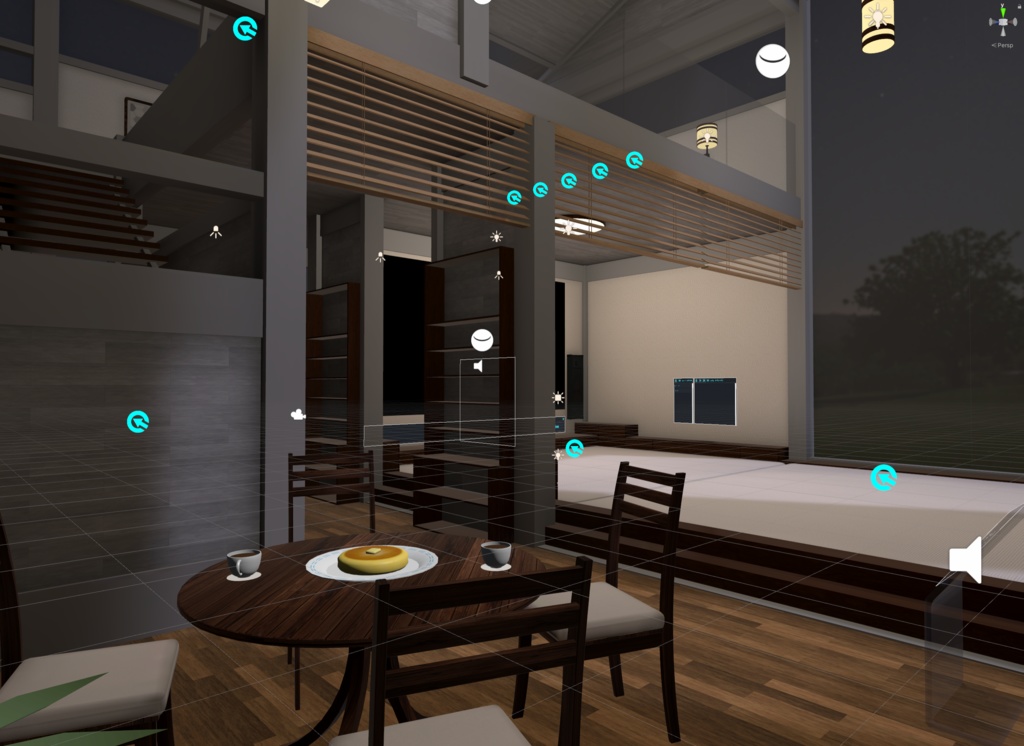 【無料】VRC向けワールドプレハブ「10x10x10m」【Unity2022対応】