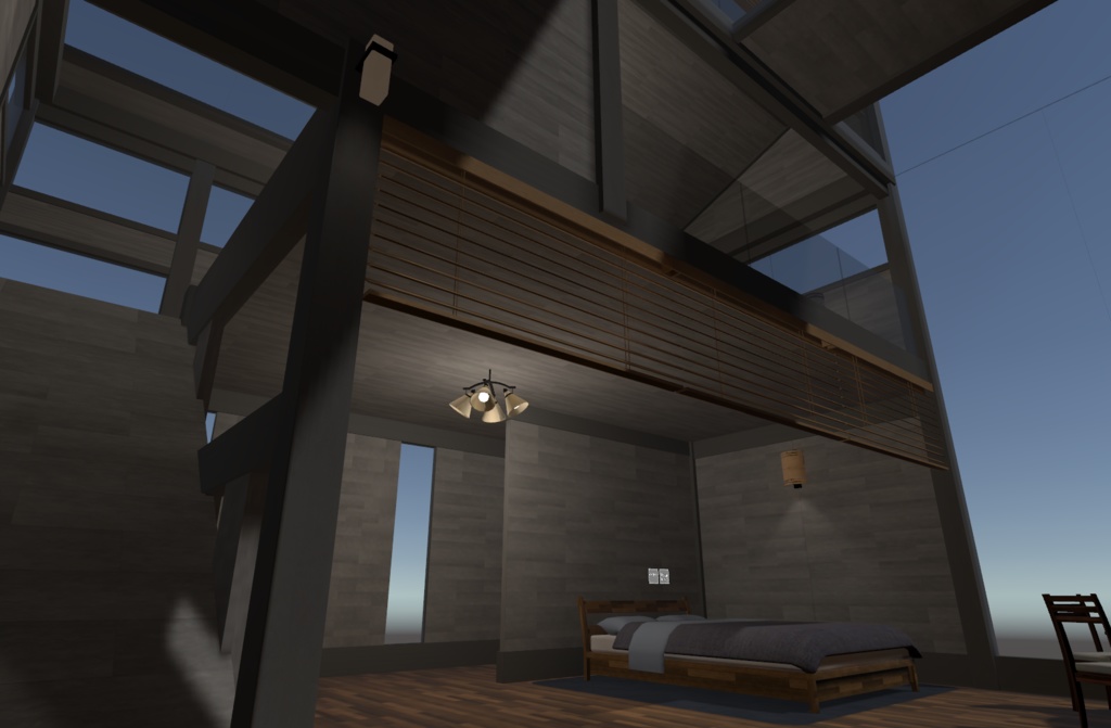 【無料】VRC向けワールドプレハブ「10x10x10m」【Unity2022対応】