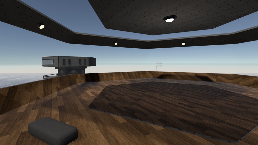 【無料版あり】VRC向けワールドプレハブ「六角形のおうちキット」