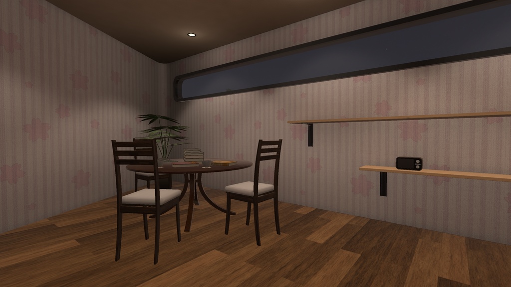 【無料版あり】VRC向けワールドプレハブ「六角形のおうちキット」