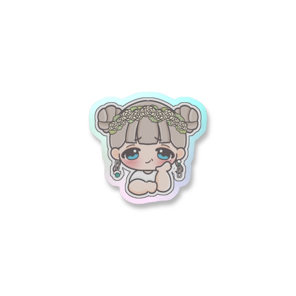 にやりステッカー