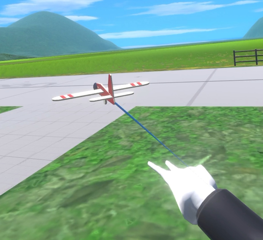 てのひらフライト|紙飛行機&グライダー【VRChatアバター用・PCVR】