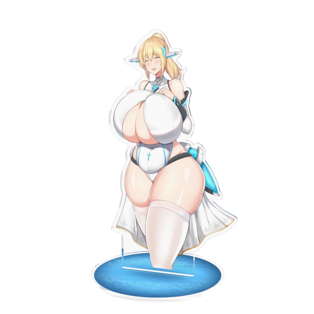 魔道士エルフママ アクリルフィギュア