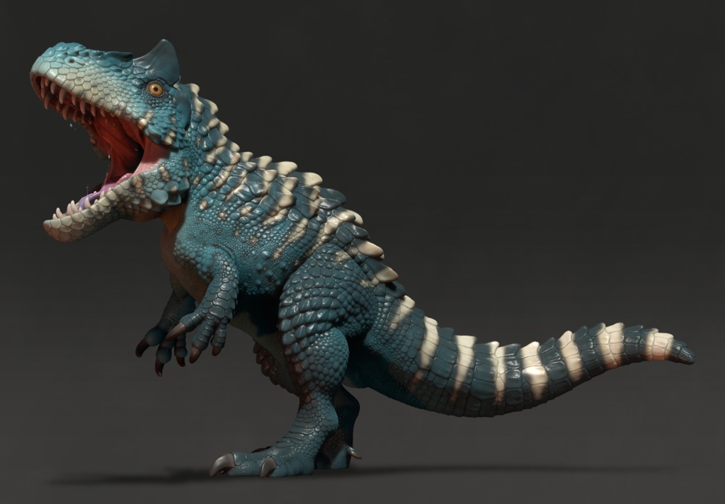 デフォルメアロサウルス