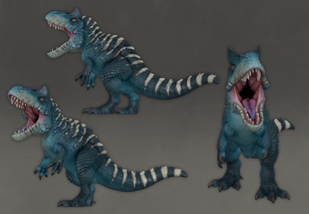 デフォルメアロサウルス