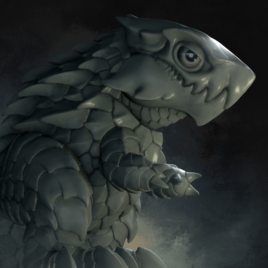 彫鎧怪獣グリプドン