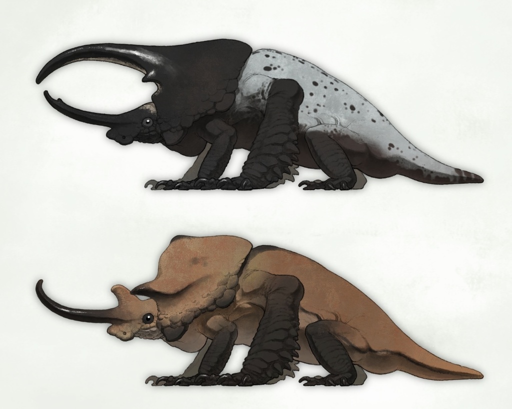 ドラゴン大図鑑 カブトドラゴン アクリルスタンド&ポストカード(全2種)