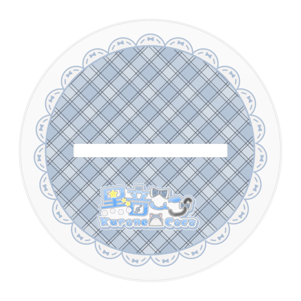 【 黒音ここ 】キービジュアルver. アクリルスタンド