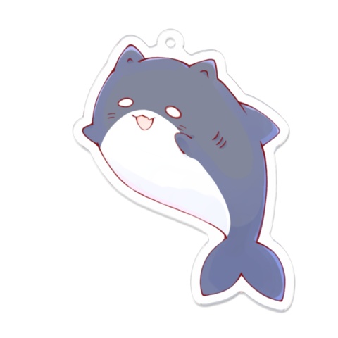 【 黒音ここ 】アクリルキーホルダー 加工無しver.