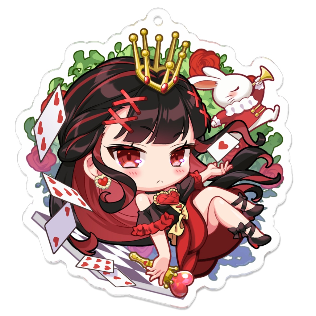 ハートの女王【アクリルキーホルダー】