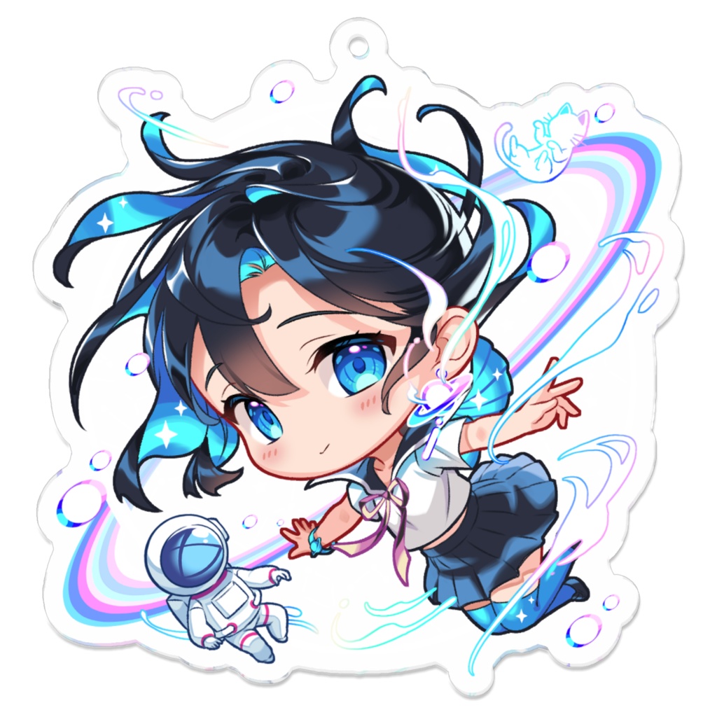 宇宙少女【アクリルキーホルダー】