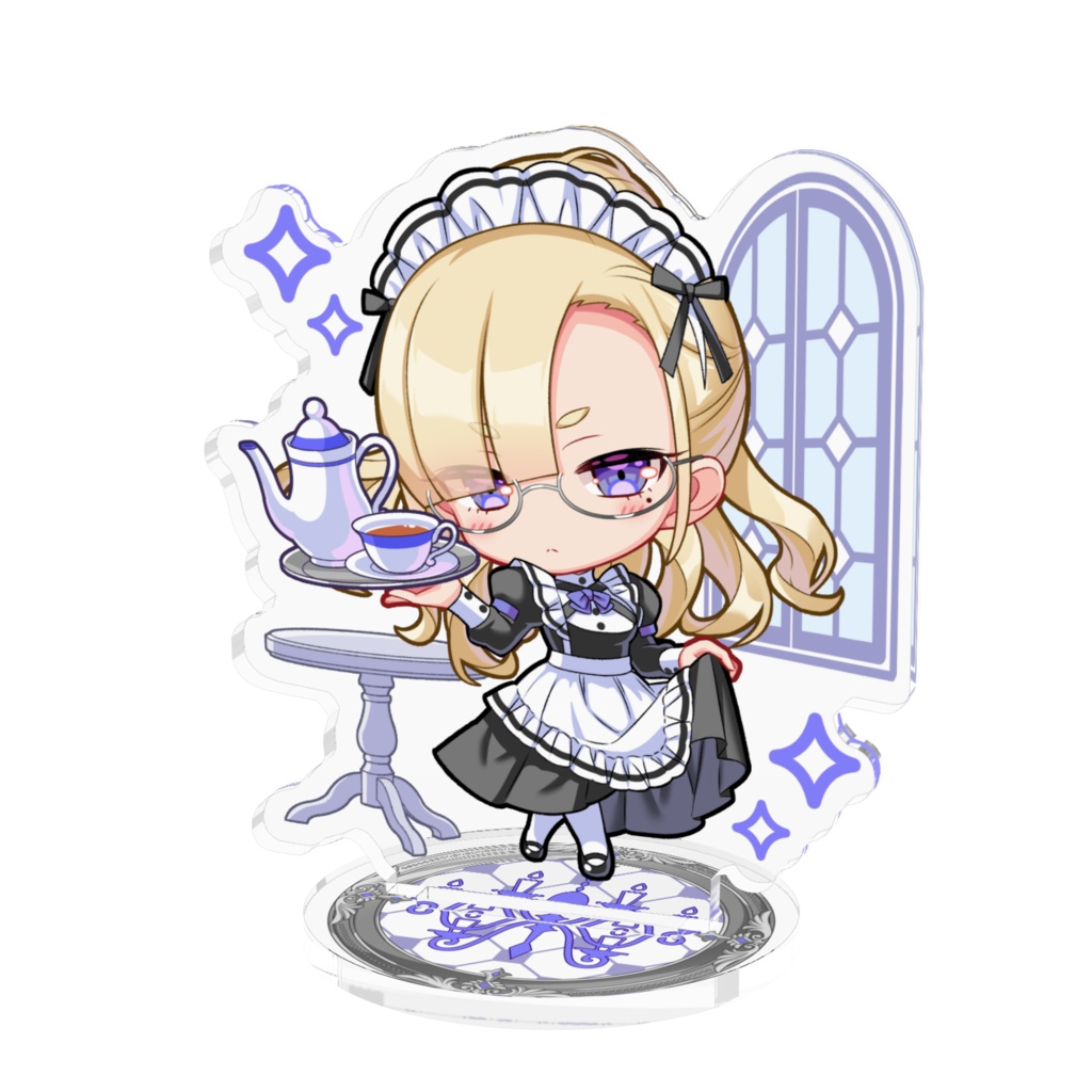 眼鏡メイド【アクリルフィギュア】