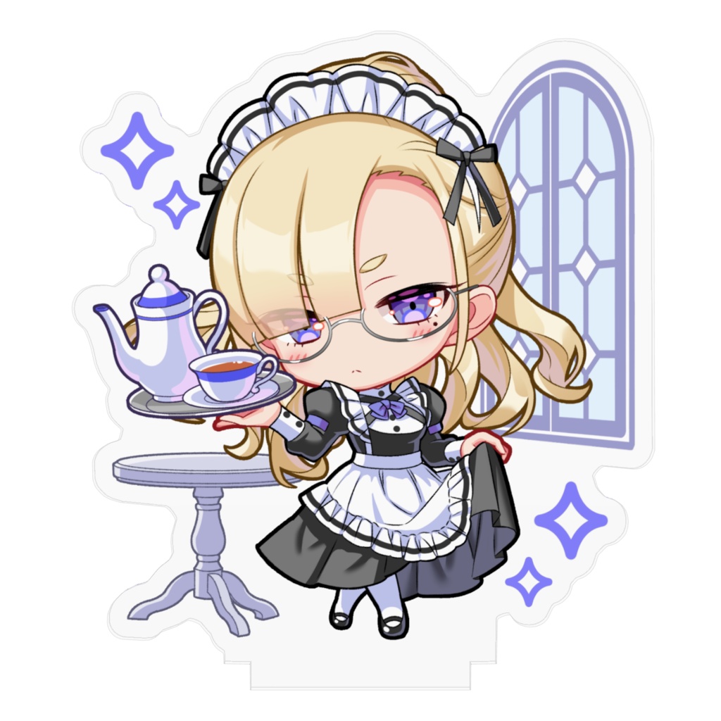 眼鏡メイド【アクリルフィギュア】