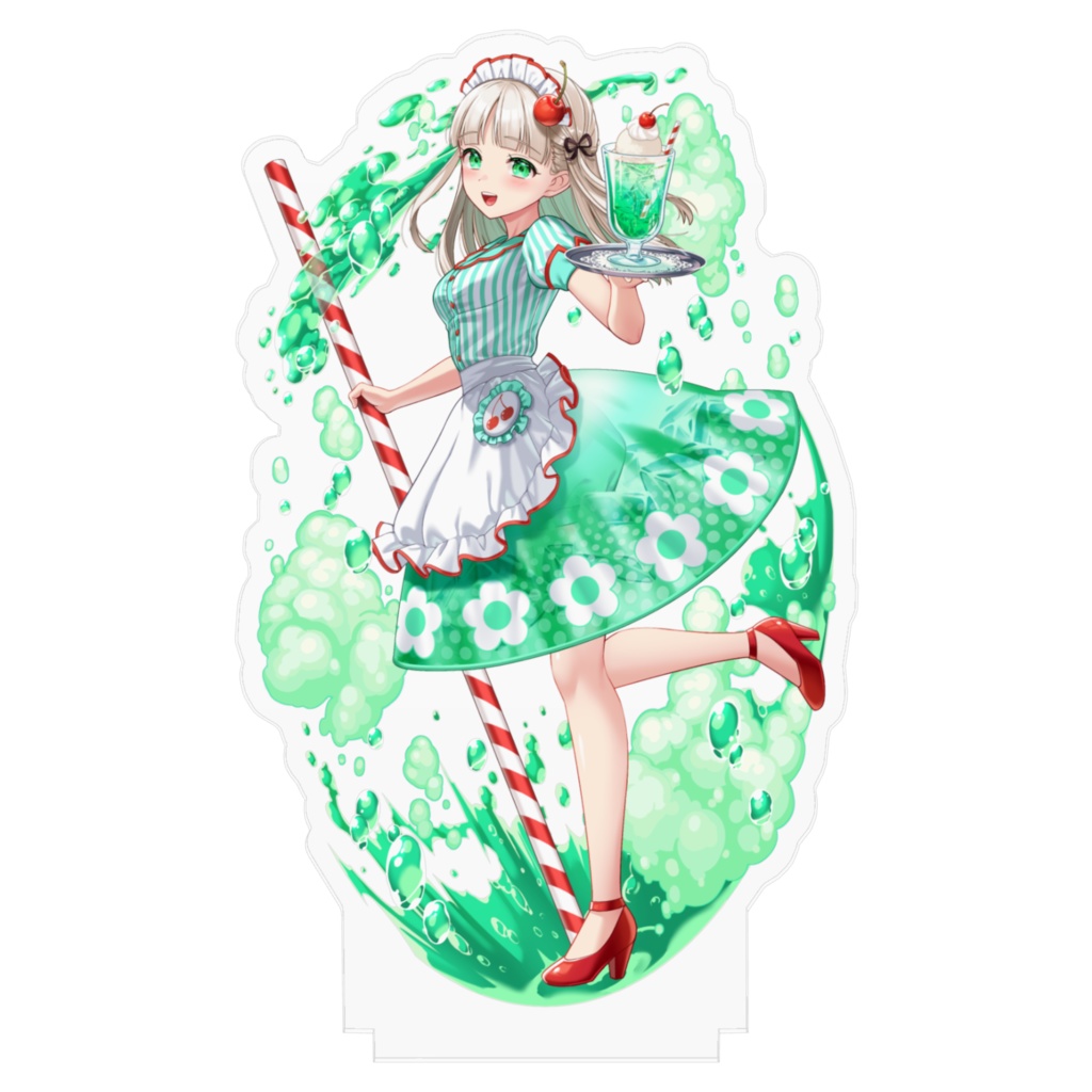 メロンソーダちゃん【アクリルフィギュア】
