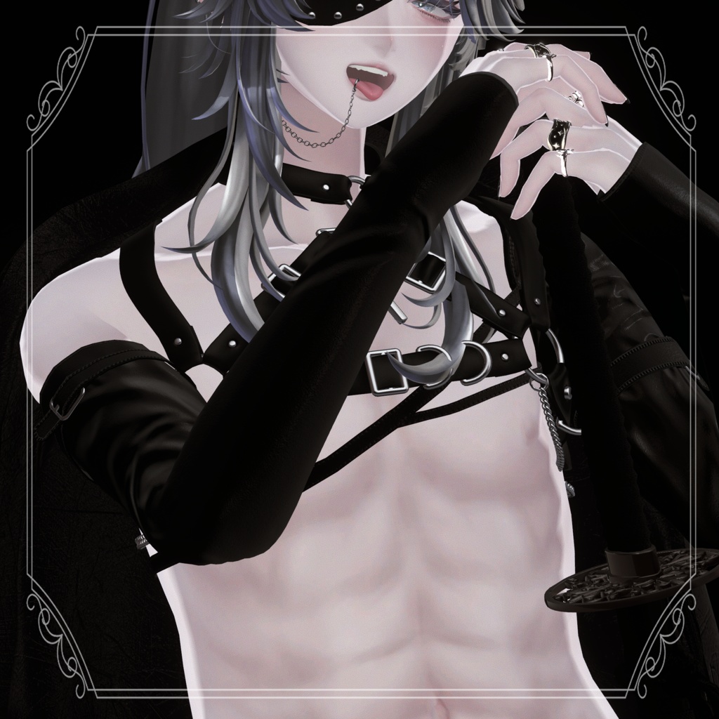 【墨惺 bokusei 対応】腹筋 texture Ooreオオレ産make texture対応