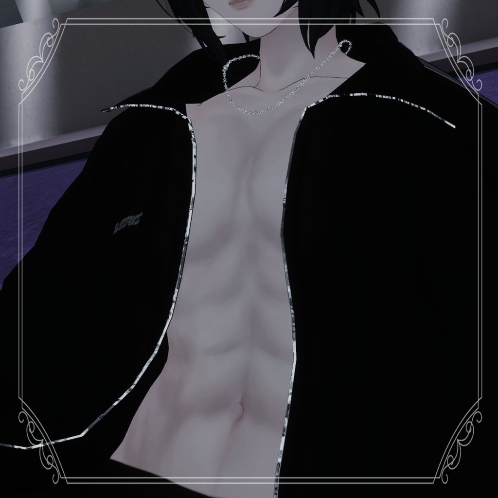 【墨惺 bokusei 対応】腹筋 texture Ooreオオレ産make texture対応