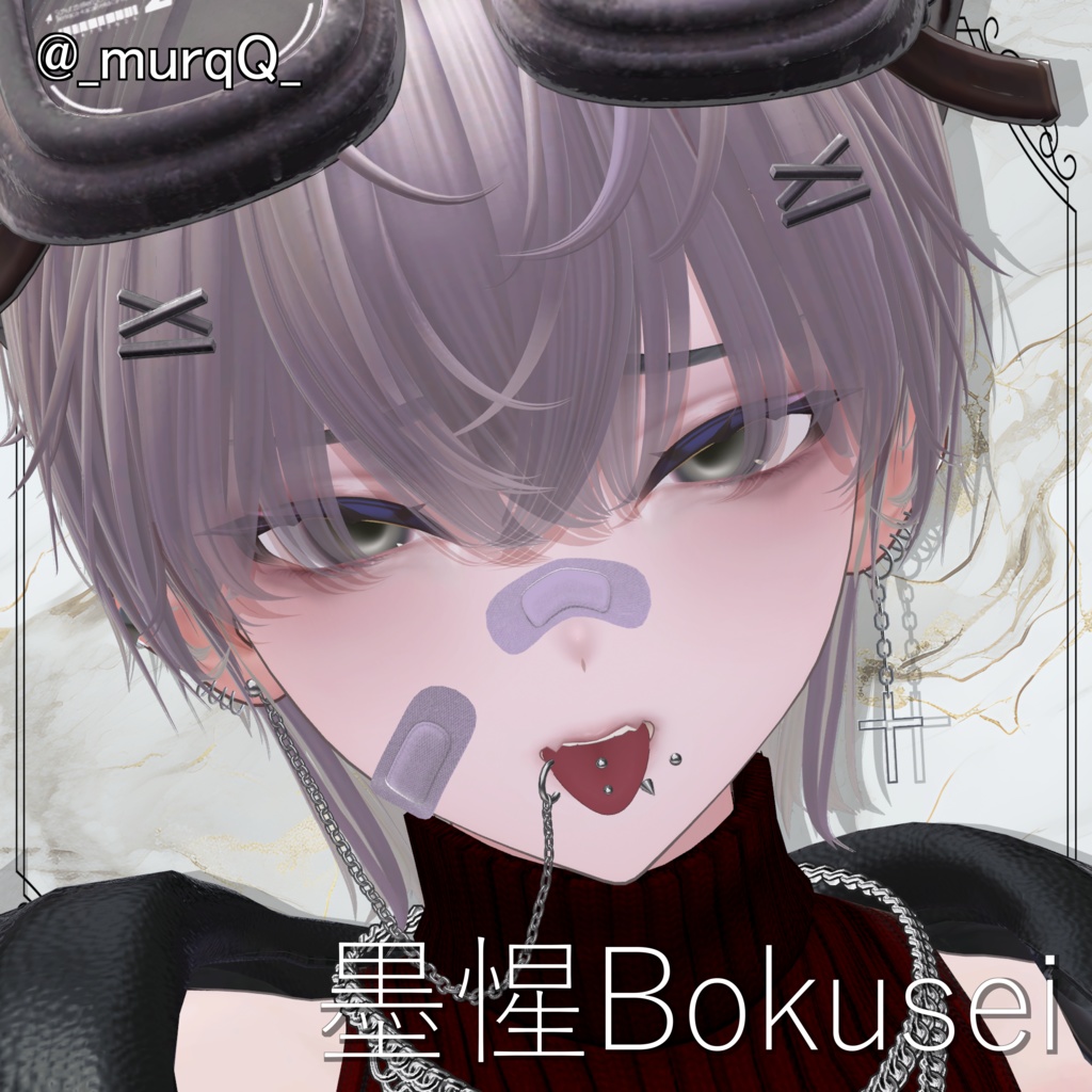 期間限定Full Pack30%OFF【6アバター対応】Makeup & Eyes texture 9collar ダウナーメイク