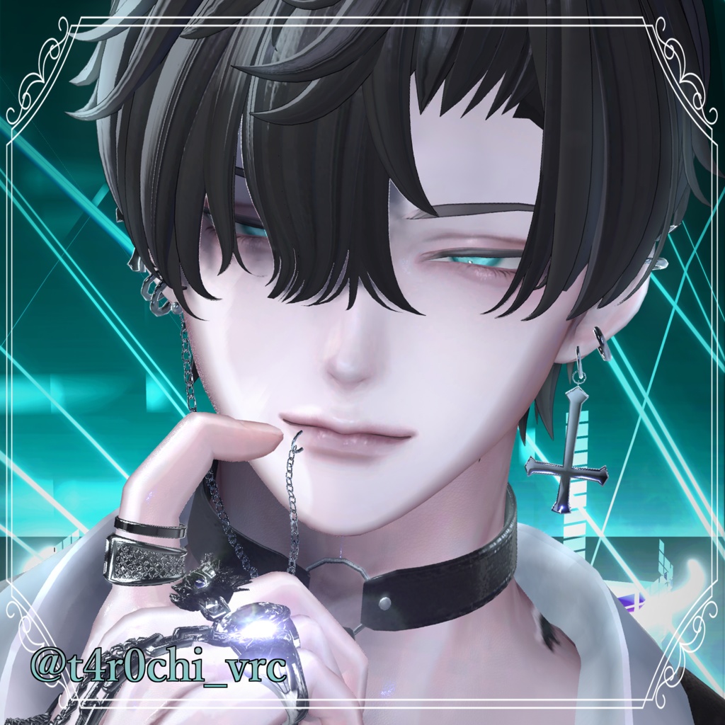 【水瀬対応】Makeup & Eyes texture 60collar +ペア用pose アイドルメイク