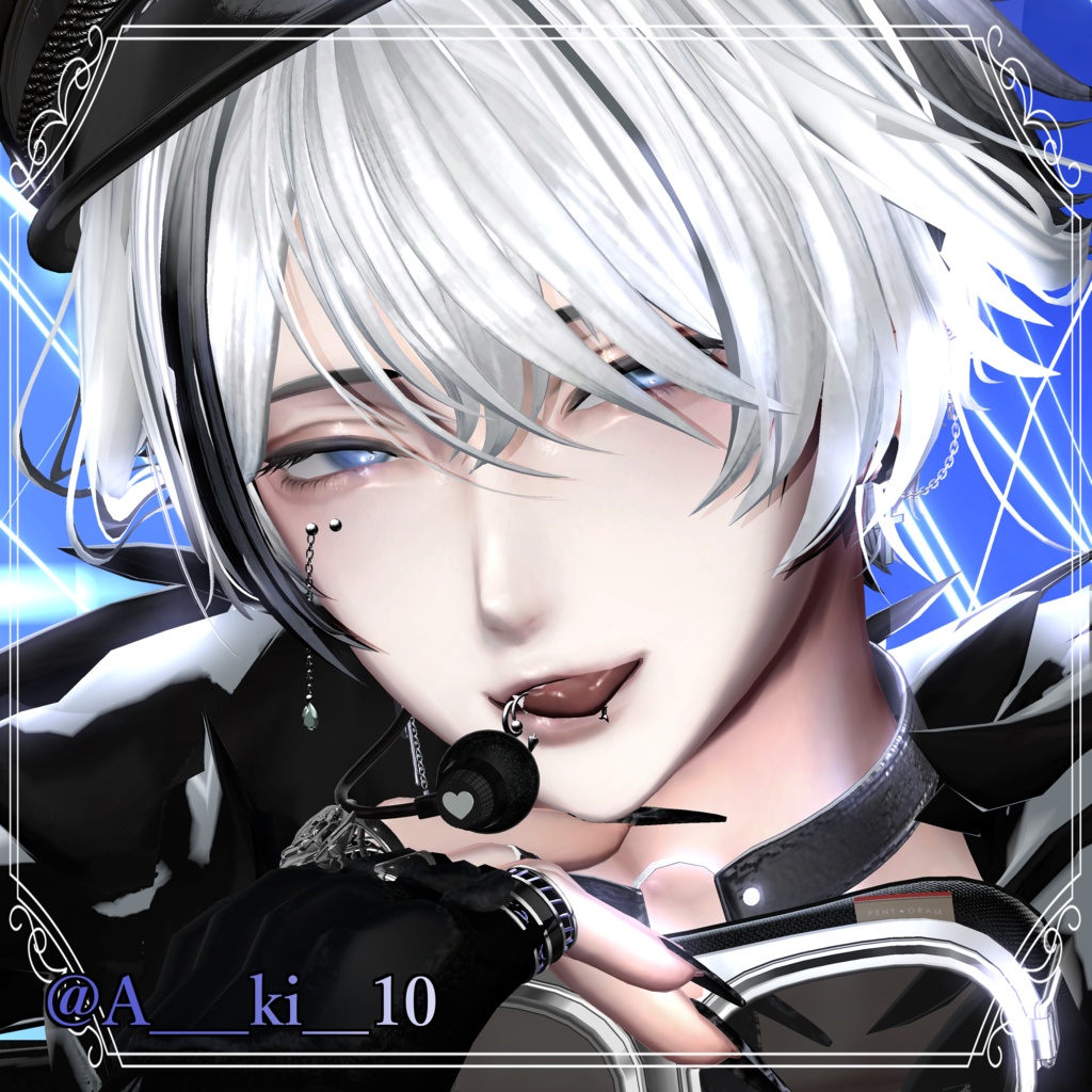 【水瀬対応】Makeup & Eyes texture 60collar +ペア用pose アイドルメイク