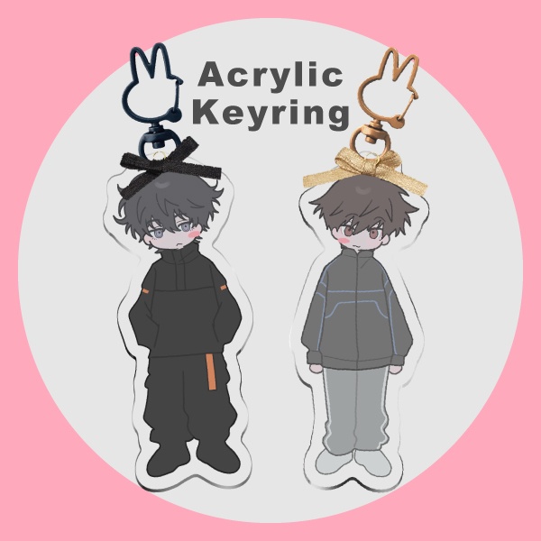 Acrylic Keyring set [8cm]