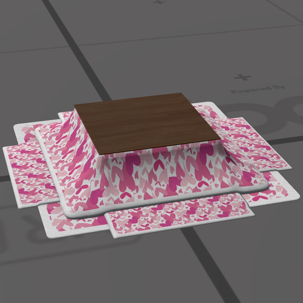 めくれる!PhysBoneこたつ