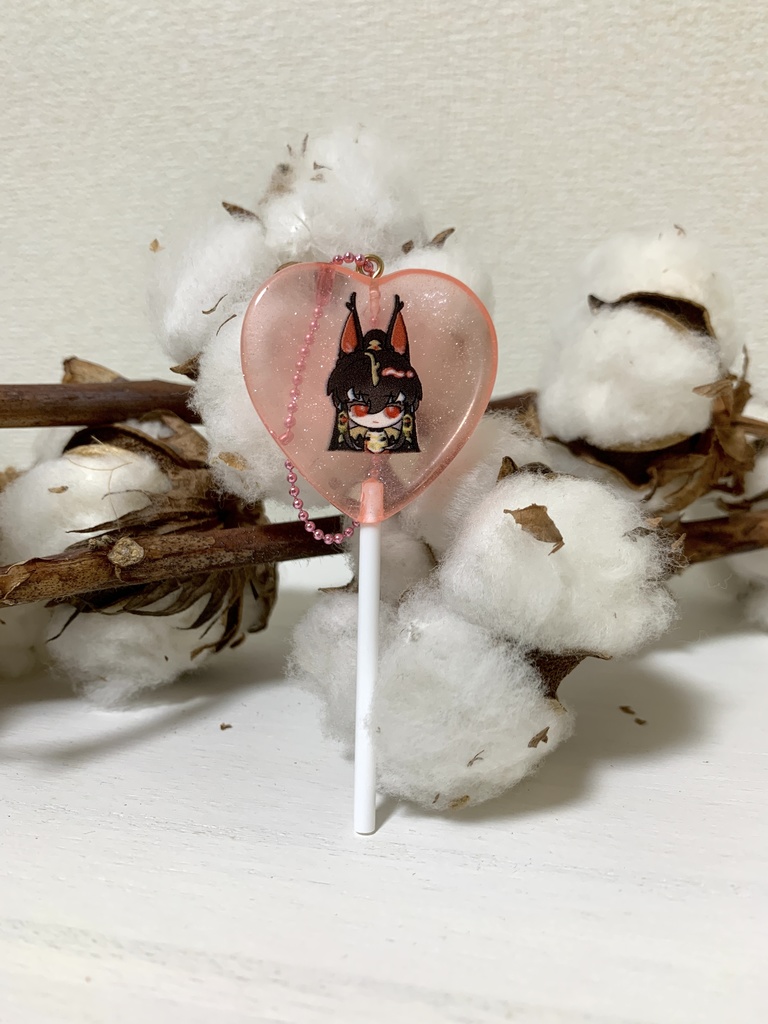 ペロペロキャンディアクリルキーホルダー 睚・チョンユエ