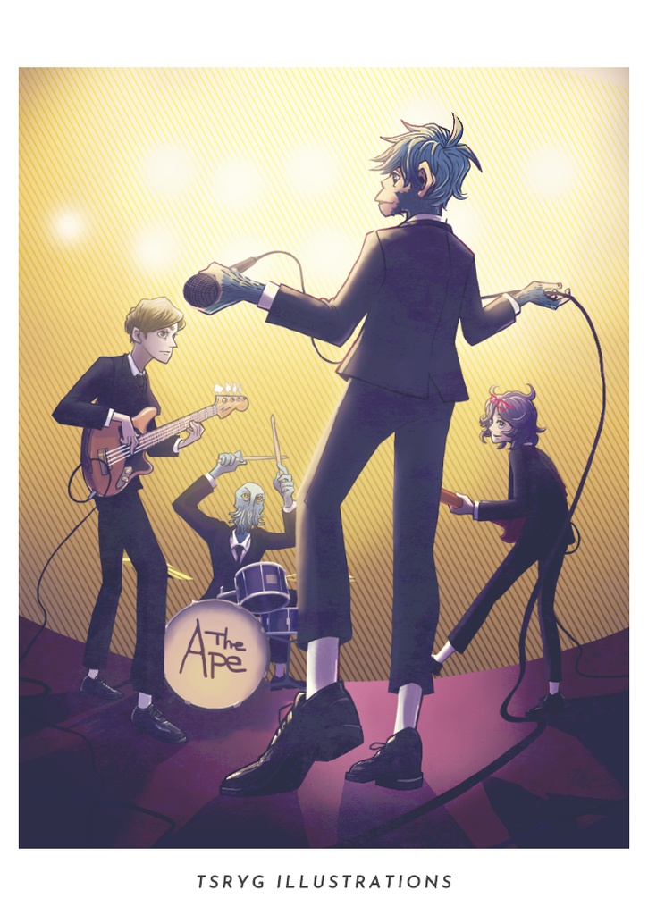 イラストカード『SHOWTIME!!』