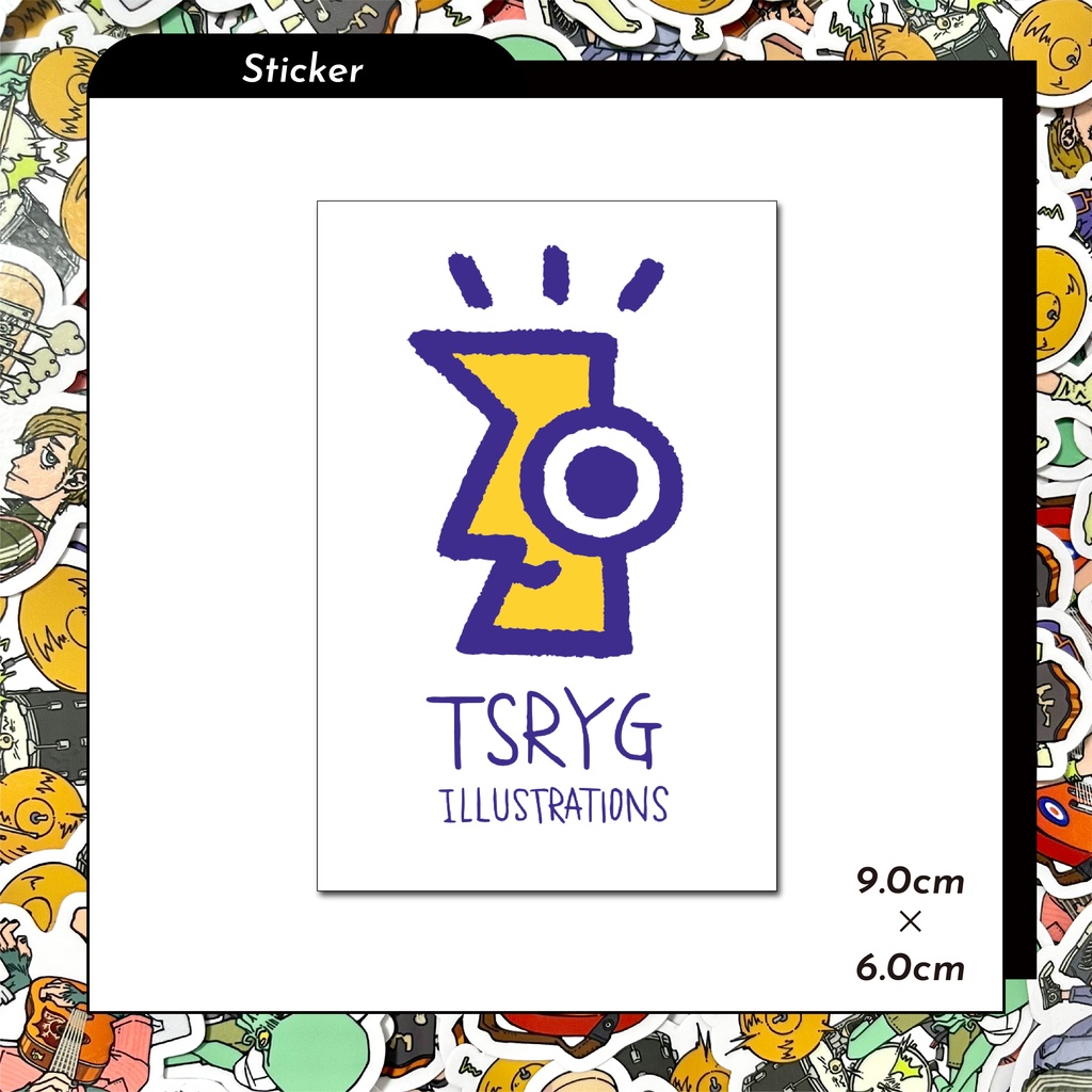 - ICON - STICKER [6cm×9cm]