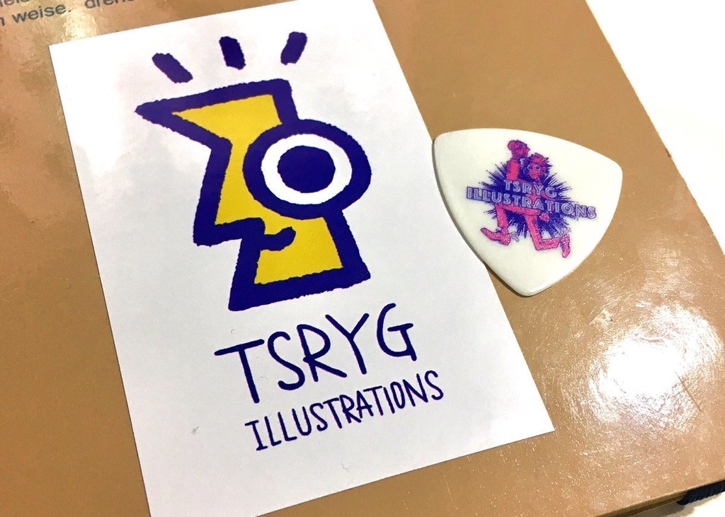 TAROSHIN LOGO STICKER