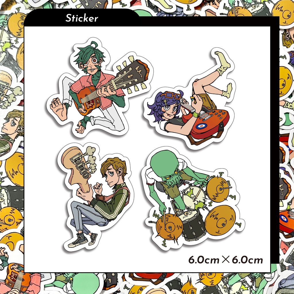 - PJCK - STICKER [6cm×6cm]