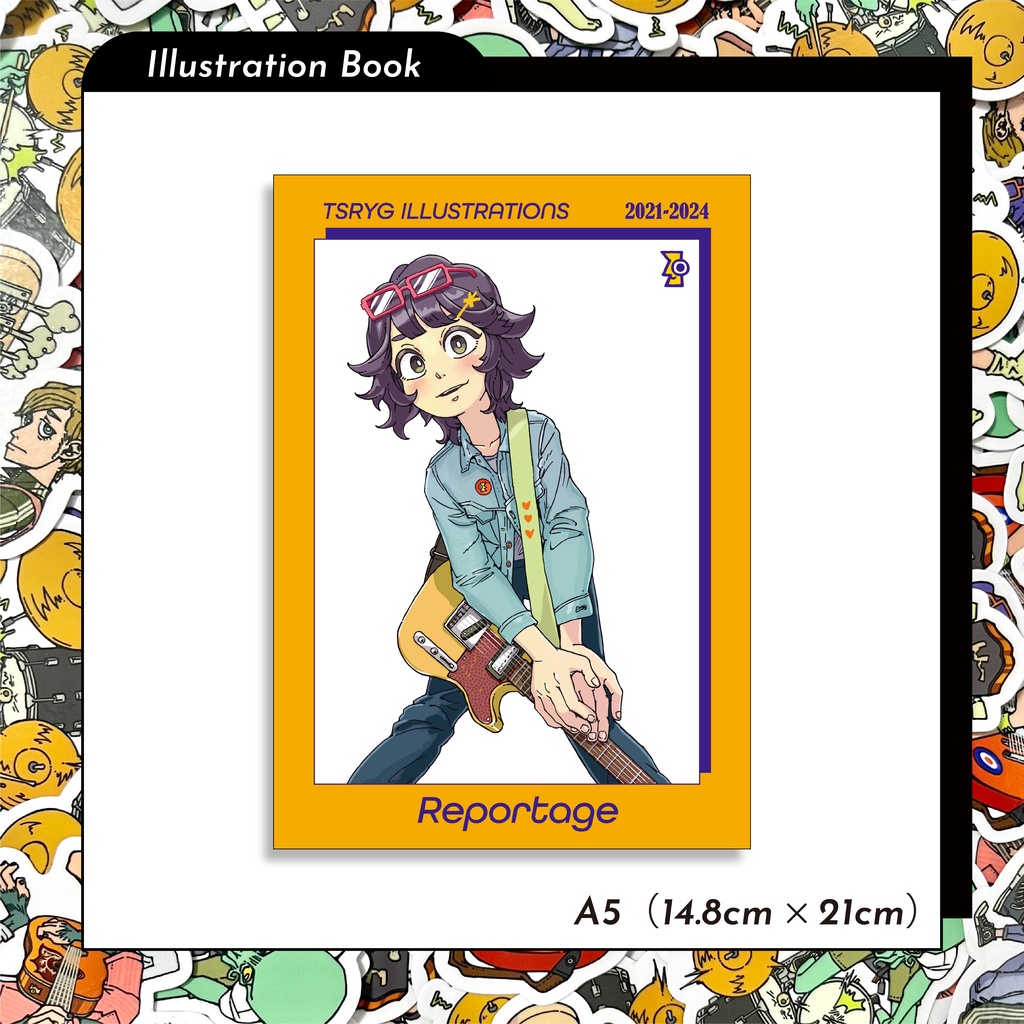 -Reportage- ILLUSTRATION BOOK [14.8cm × 21cm, 24p]