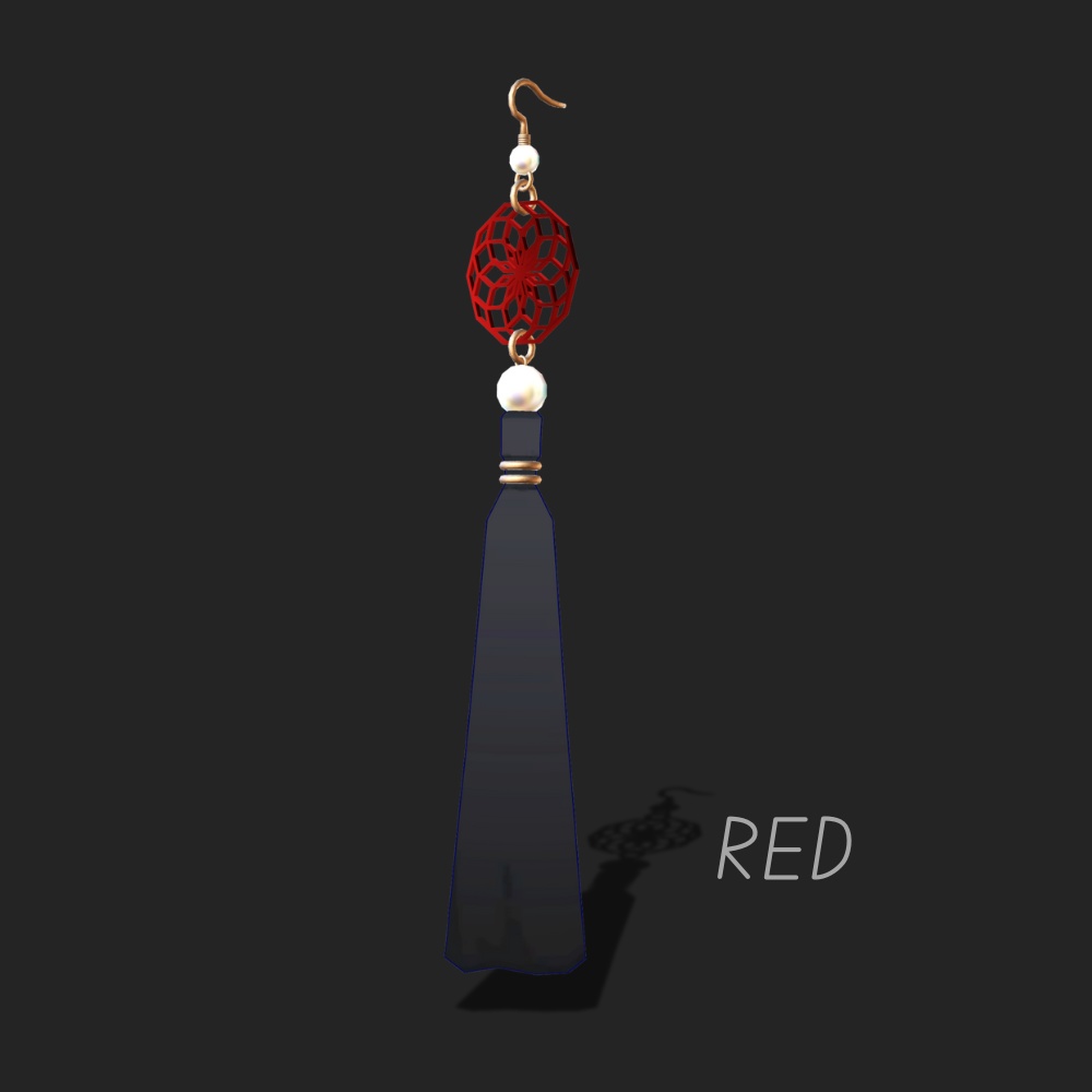 【PB対応】Tassel Earing タッセルイヤリング