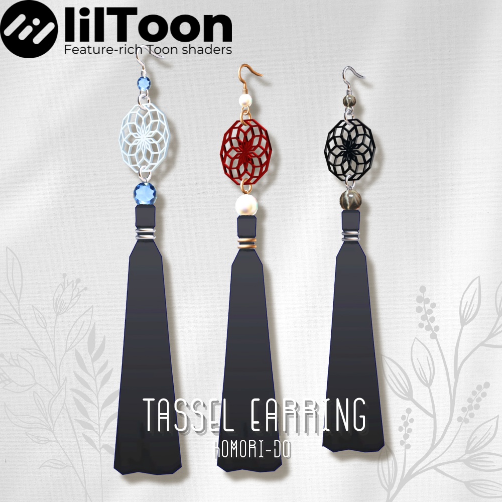 【PB対応】Tassel Earing タッセルイヤリング