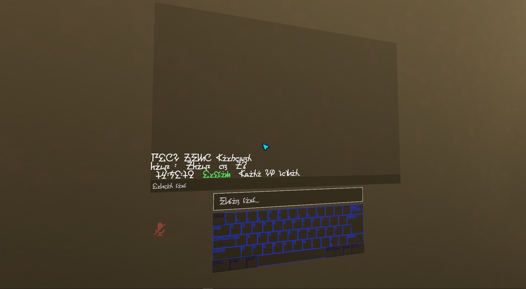 VRChatワールド用ARKSキーボード【VCC対応】