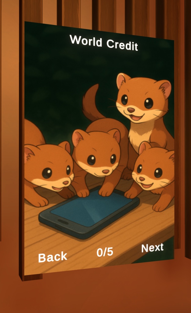 【VRChat】UdonList - ワールド設置型紹介ボード