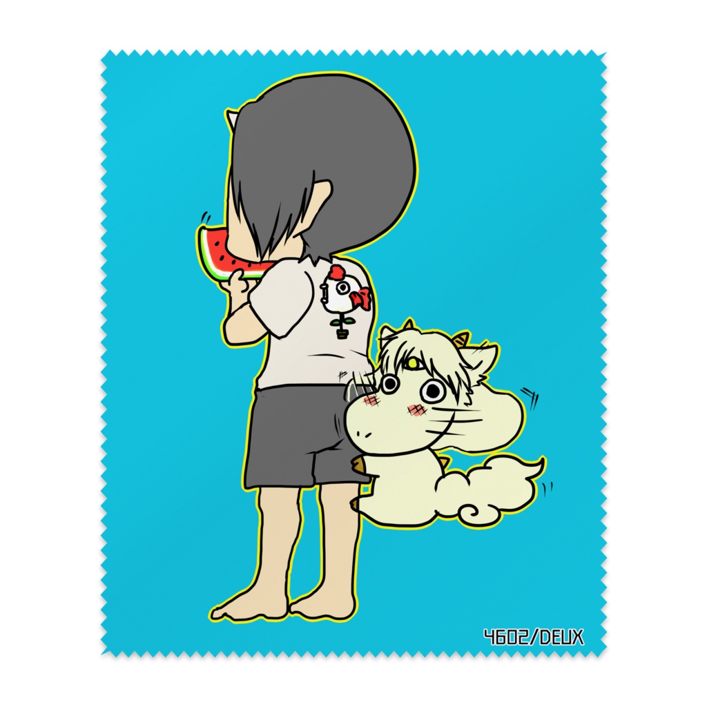 しろおにメガネ拭き