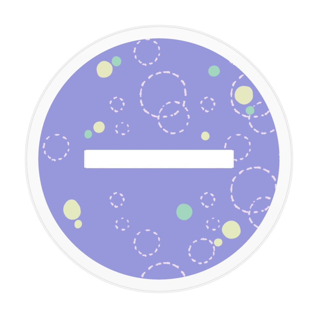 無透しずくアクリルフィギュア