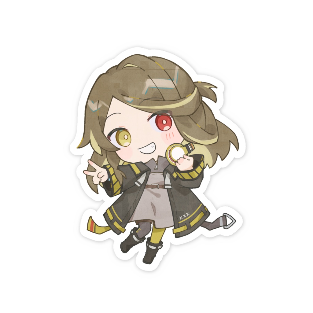 スマホステッカー 木羽絵縷々【ROMAN MODERNART】