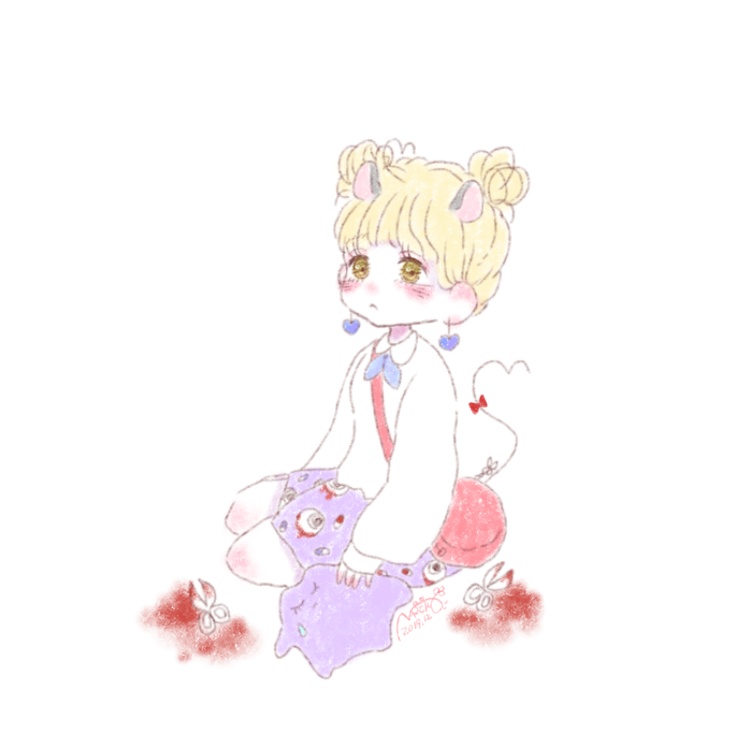 なるふわイラスト(デジタル)